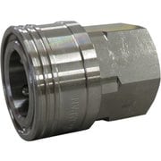 フローバル 両路開放型クイックカップリング TS-6SF(SUS304) TS-6SF(SUS304)