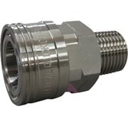 フローバル 両路開放型クイックカップリング TS-8SM(SUS304) TS-8SM(SUS304)