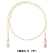 UTP6AX0.5M [パンドウイット カテゴリ6A UTPパッチコード 24AWG 単線 ケーブル径：Φ6.4mm 0.5m オフホワイト]