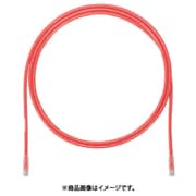 UTP6AX0.5MRD [パンドウイット カテゴリ6A UTPパッチコード 24AWG 単線 ケーブル径：Φ6.4mm 0.5m 赤]