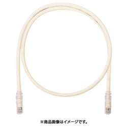 UTP6AX1M [パンドウイット カテゴリ6A UTPパッチコード 24AWG 単線 ケーブル径：Φ6.4mm 1m オフホワイト]