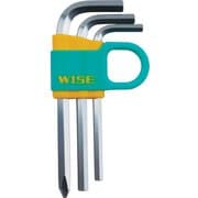 WLP130-3S [ワイズ 価値ある3本組 六角レンチ（4/5/6mm）ドライバー（＋2）]