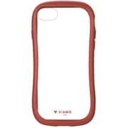 LN-ISS22VMFRD [iPhone SE （第3世代）/SE （第2世代）/8 耐傷・耐衝撃ハイブリッドケース 「ViAMO freely」 ディープレッド]