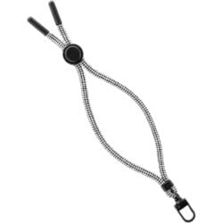 LN-HS01A [ハンドストラップ 「WRISTY MULTI STRAP」 丸紐タイプ A（ホワイト/ブラック）]
