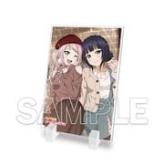 ラブライブ！虹ヶ咲学園スクールアイドル同好会 ミニアクリルプレート 朝香果林＆鐘嵐珠 [キャラクターグッズ]