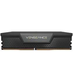 DDR5メモリ 7000MT/s 32GB（16GBx2） UDIMM, 34-42-42-96, OC PMIC, XMP 3.0, VENGEANCE DDR5 Black, 1.45V CMK32GX5M2X7000C34
