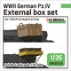 DM35125 1/35 WWII ドイツ IV号戦車用 外装木製弾薬箱セット （IV号戦車G/H型用） [プラモデル用パーツ]