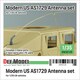 DM35129 1/35 現用 アメリカ軍 AS1729 アンテナ/アンテナ基部セット （各模型メーカー対応） [プラモデル用パーツ]