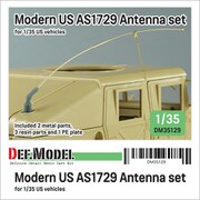 DM35129 1/35 現用 アメリカ軍 AS1729 アンテナ/アンテナ基部セット （各模型メーカー対応） [プラモデル用パーツ]