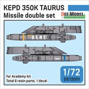 DS72001 1/72 現用 韓国空軍 KEPD350K タウルスミサイルセット（アカデミー用） [プラモデル用パーツ]