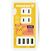USBポートACタップ ポケットモンスター ピカチュウ POKE-814A