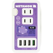 USBポートACタップ ポケットモンスター メタモン POKE-814C