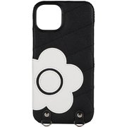 IP13-MQ09 [MaryQuantスリングケース iPhone 14/13 BK]
