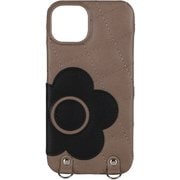 IP13-MQ10 [MaryQuantスリングケース iPhone 14/13 TAUPE]