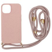 QZC-1004PK [地球にやさしいケース iPhone 14/13用 ピンク]