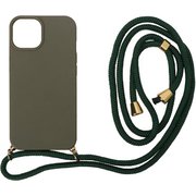 QZC-1004KH [地球にやさしいケース iPhone 14/13用 カーキ]