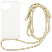 QZC-1008YL [クリアショルダーケース iPhone 14/13用 イエロー]
