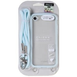iP7-CHCS03 [クロムクリアショルダーSTセット iPhone SE/3 ミント]