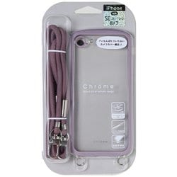 iP7-CHCS10 [クロムクリアショルダーSTセット iPhone SE/3 ココア]