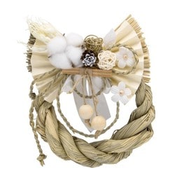 正月飾り ボタニカル飾り ナチュラリース すずしろ K-10759