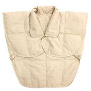 羽毛肩当て 肩から背中までの冷えをしっかりカバー フリーサイズ(男女兼用) 丸洗いOK ベージュ DW220-96