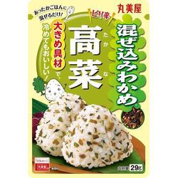 混ぜ込みわかめ 高菜 袋入 29g