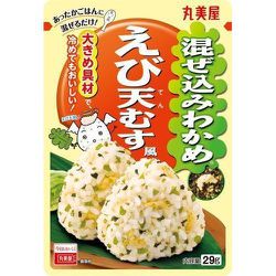 混ぜ込みわかめ えび天むす風 袋入 29g