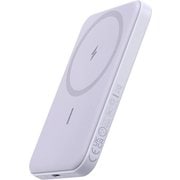 モバイルバッテリー Anker 621 Magnetic Battery MagGo 5000mAh 12W 出力(USB-C×1) パープル A16100V2