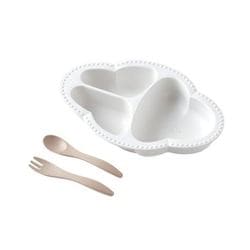 bien mangeワンプレート食器3点セット ホワイト K60-10002