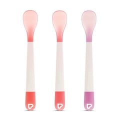 たべたくなーる 離乳食スプーン 3本セット レッド＆ピンク FDMU17288P