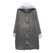 カミオジャパン CHOU CHOU POCHE CCP自転車レインウェアOTONA/モノクロチェック モノクロチェック レギュラー 女 202455