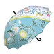 長傘 damonde シームレス傘 60cm ジャンプ式 16本骨 花チーフ DA-2276