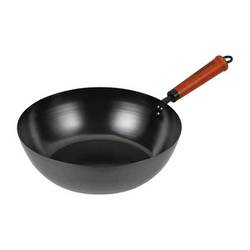 鉄 フライパン 炒め鍋 30cm IH ブラック オール熱源対応 リストランテ LD-42