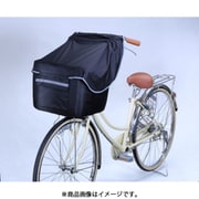 膝を雨から守る前カゴカバー ブラック KW-320BK