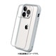 NPB01262C0 [Mod NX iPhone 14 Pro用 エムオーディー 耐衝撃 カスタマイズ ケース プラチナグレー]