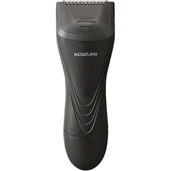 メンズボディシェーバー メンズビューティーシリーズ レッグヘアトリマー 乾電池式 足・腕対応 スキ刈り機能 3段階長さ調節コーム付き チャコールグレー KMC-0631/H