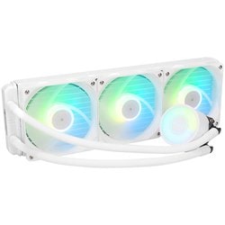ARGB LED搭載 120mm×3基 水冷CPUクーラー OWL-LCP360ARGB-WH