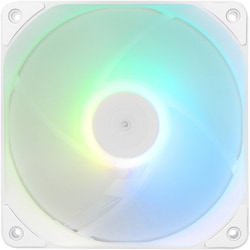 デイジーチェーン接続可能 ARGB対応 120mm ケース用ファン OWL-FP1225ARGB-WH