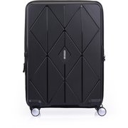 スーツケース ARGYLE（アーガイル） 68cm 拡張タイプ 旅行日数目安：1週間以上 80L/拡張時90L TSAロック搭載 BLACK（ブラック） QH7-09002
