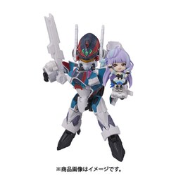 TINY SESSION マクロスΔ VF-31S ジークフリード アラド・メルダース機 with 美雲・ギンヌメール [塗装済可動フィギュア]