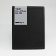 Kumpel チケットコレクションホルダー コールブラック KPTH135