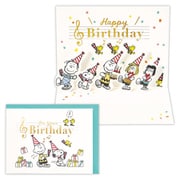 誕生日カード スヌーピーバースデークラッカー EAR-811-563