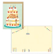 誕生日カード エコフレンドケーキ建設中 EAP-811-983