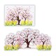 【限定】 春カード レーザー桜の木と菜の花2 BAP-814-373