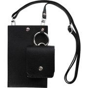 IS-HSP1/B [汎用スマートフォン ショルダー スマホポーチ m1n1/ブラック]