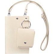 IS-HSP1/I [汎用スマートフォン ショルダー スマホポーチ m1n1/アイボリー]