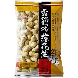 露地栽培落花生