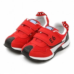 IFME ×TRAINキッズスニーカー キッズ ウォーキングシューズ RED 16.5cm 30-3419