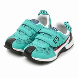 IFME ×TRAINキッズスニーカー キッズ ウォーキングシューズ GREEN 16.5cm 30-3419