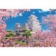 1000-013 日本風景 桜風の姫路城 [ジグソーパズル 1000ピース]